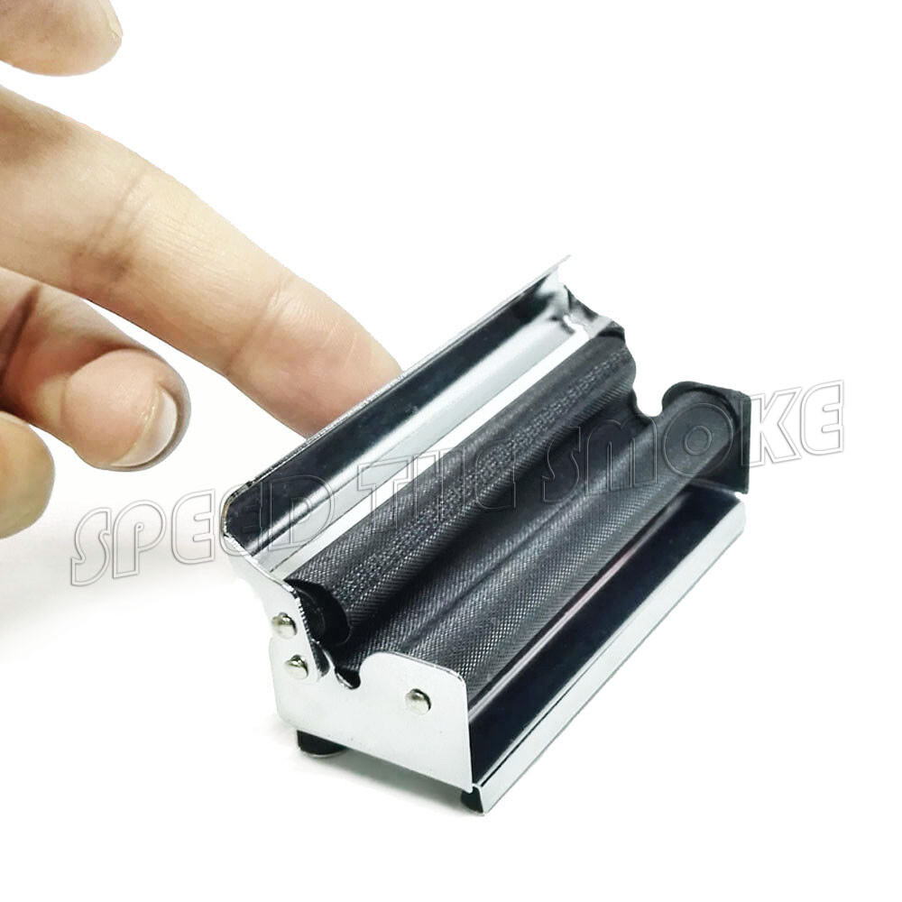 78mm Manual Cigarette Rolling Machine Roller Metal Hand Rollers for 1 1/4 papers