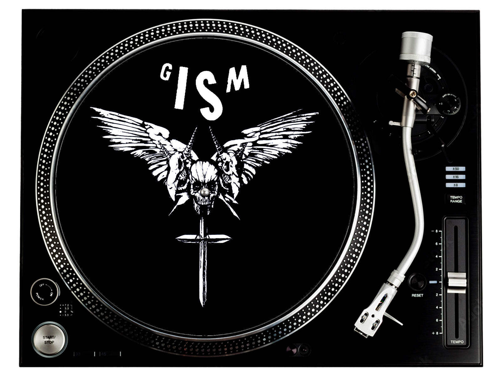 GISM Slipmat Gauze Gasmask Japanese Hardcore Punk LP Vinyl Turntable Record