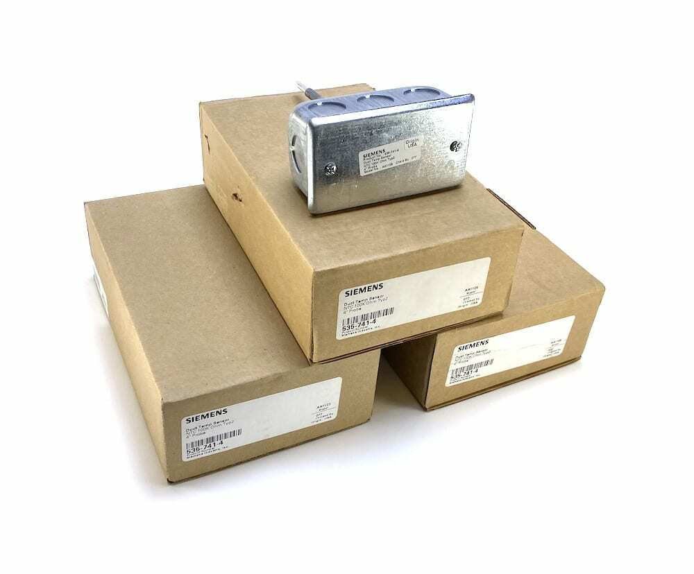 Siemens 535-741-4 4" Probe Duct Temp Sensor (NIB) (Lot of 3)