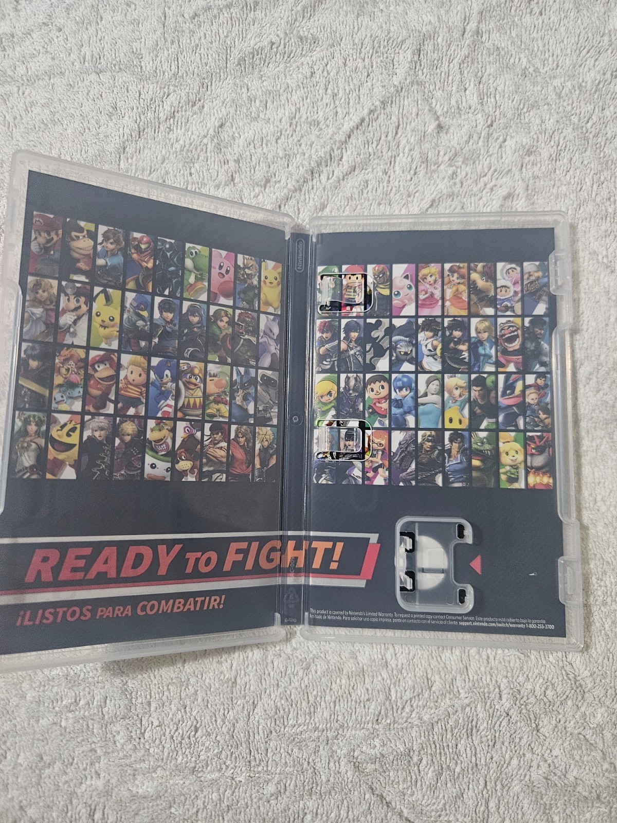 super smash bros case