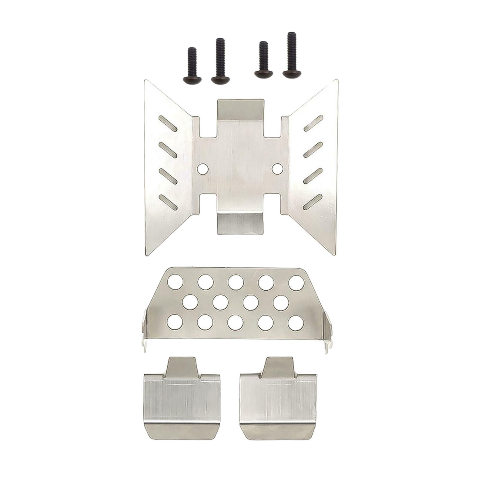 Metal Chassis Guard With Screw For Axial SCX10 III 1/10 RC Crawler Car DIY Parts