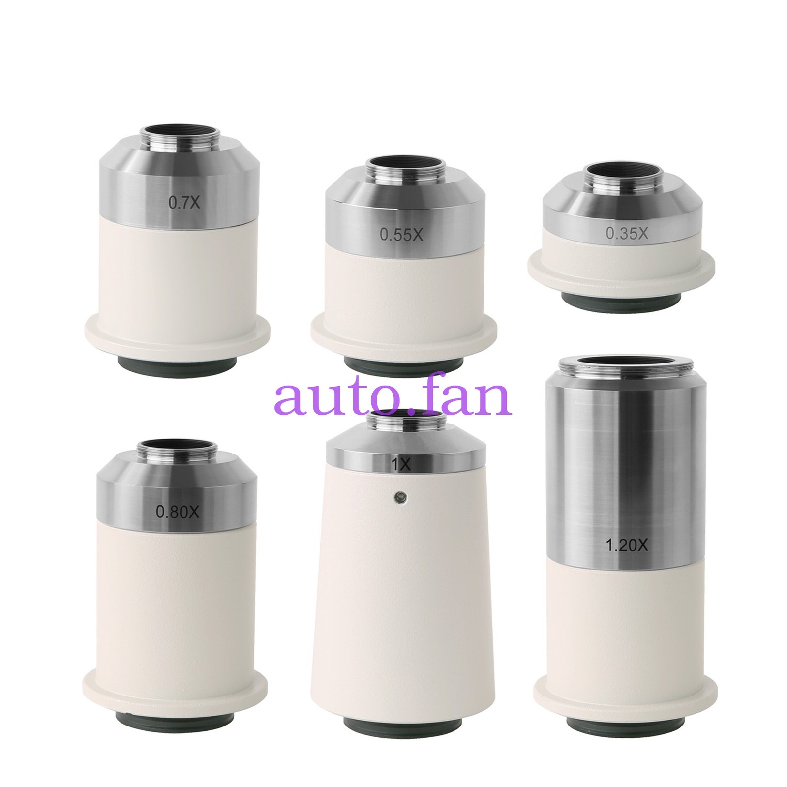 1 Pc. New 0.35X 0.55X 0.7X0.8X 1X 1.2X C-mount Adapter For Microscope