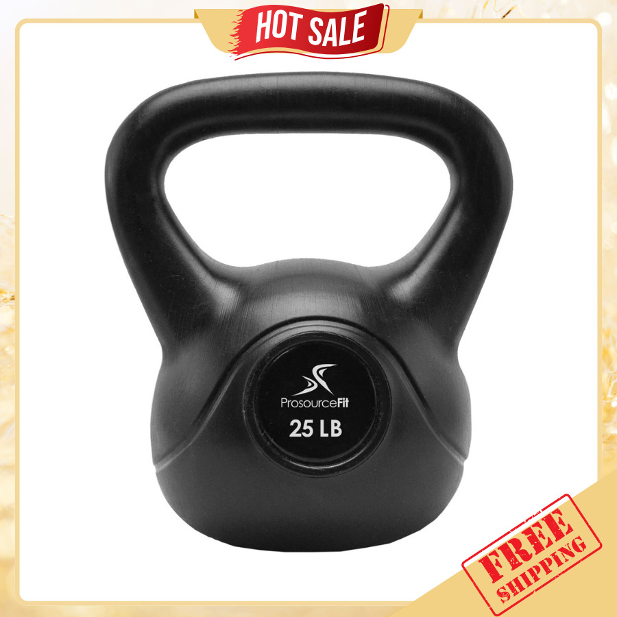 Vinyl Plastic Kettlebell from 10, 15, 20, 25, 30 and 35 lbs