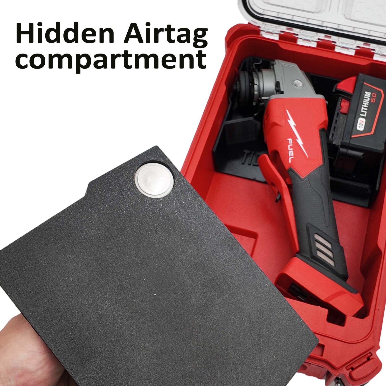 M18 Grinder Organizer for Milwaukee Compact Packout