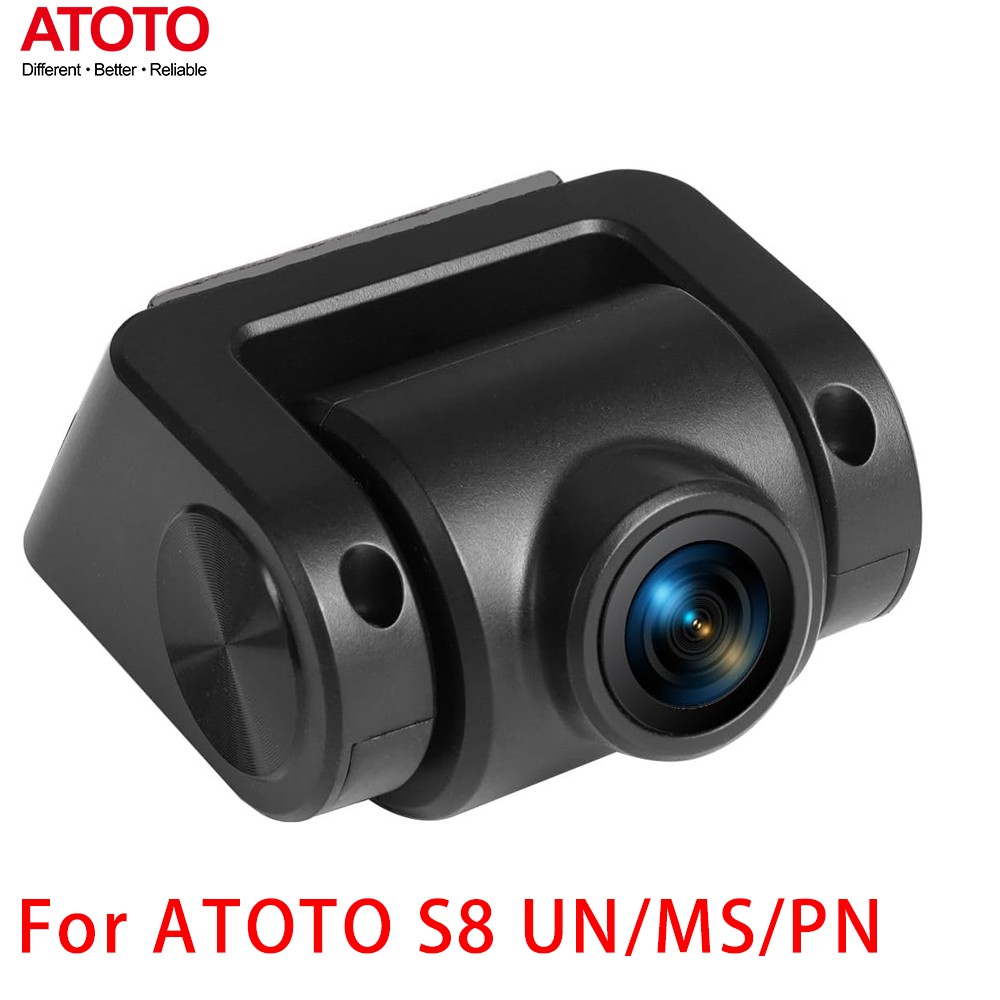 ATOTO AC-FCR04W Front Camera 150° Wide Angle Night Vision Compatible S8 UN/MS/PN