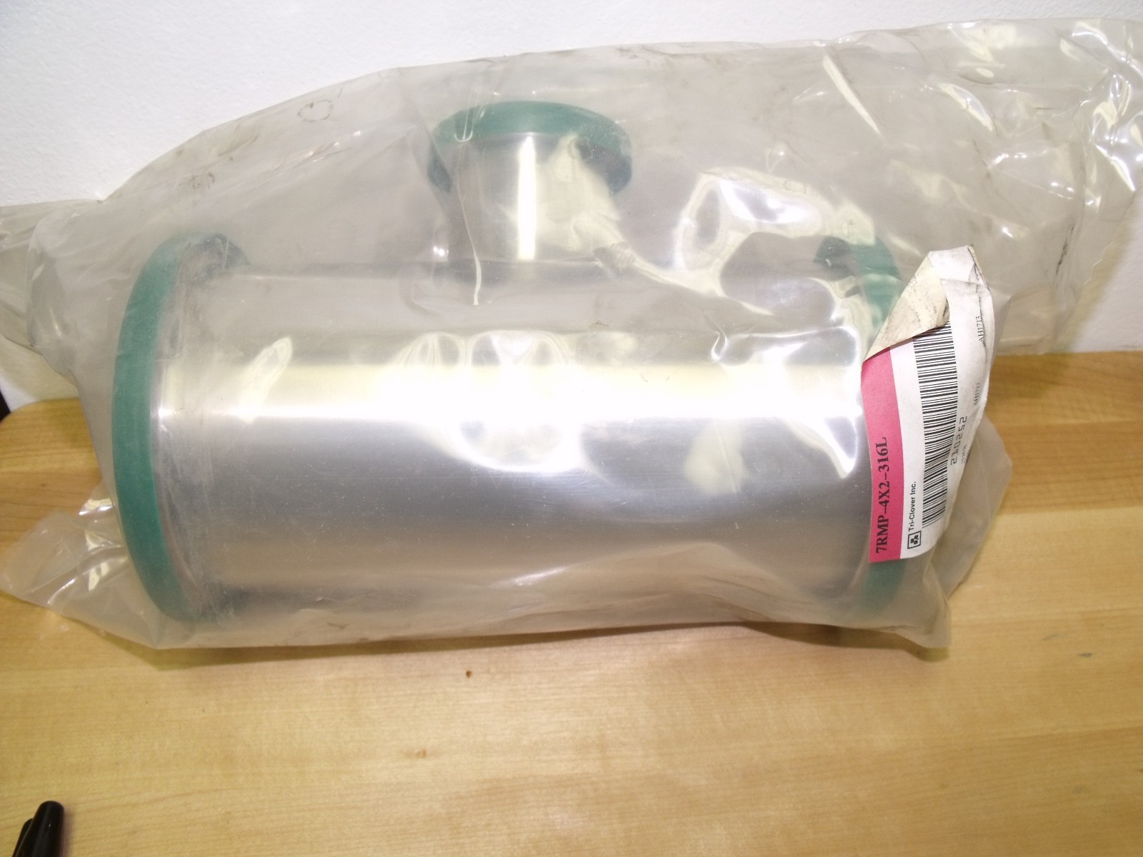 TRI-CLOVER ALFA LAVAL 7RMP-4X2-316L SANITARY ON BRANCH REDUCING TEE