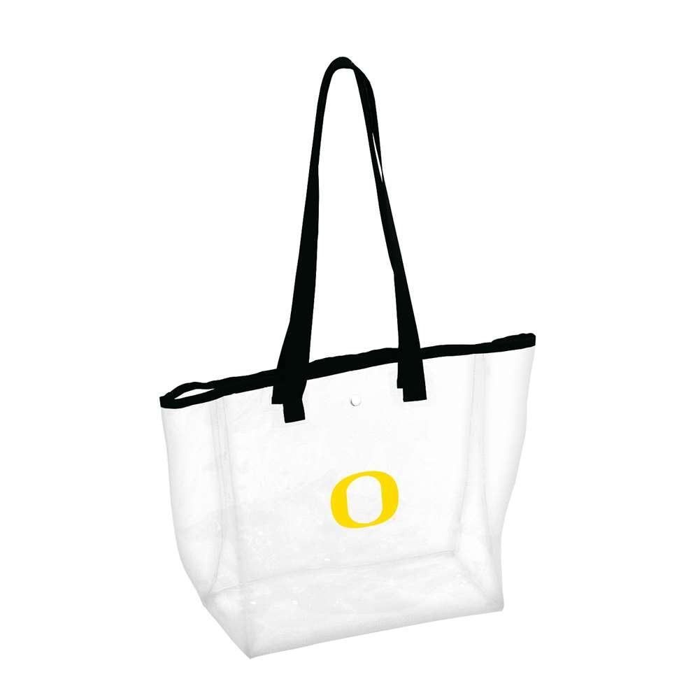 Oregon Ducks Clear Stadium Tote Bag