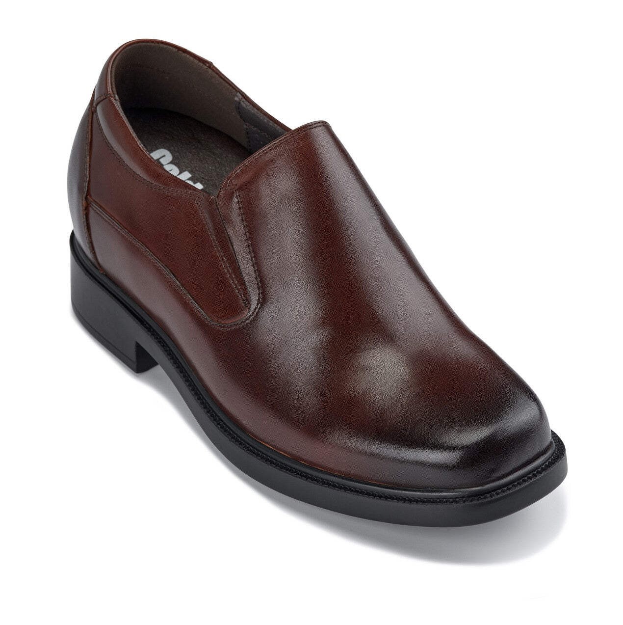 CALDEN K31713 - 3.3 Inches Elevator Height Increase Dark Brown Loafer