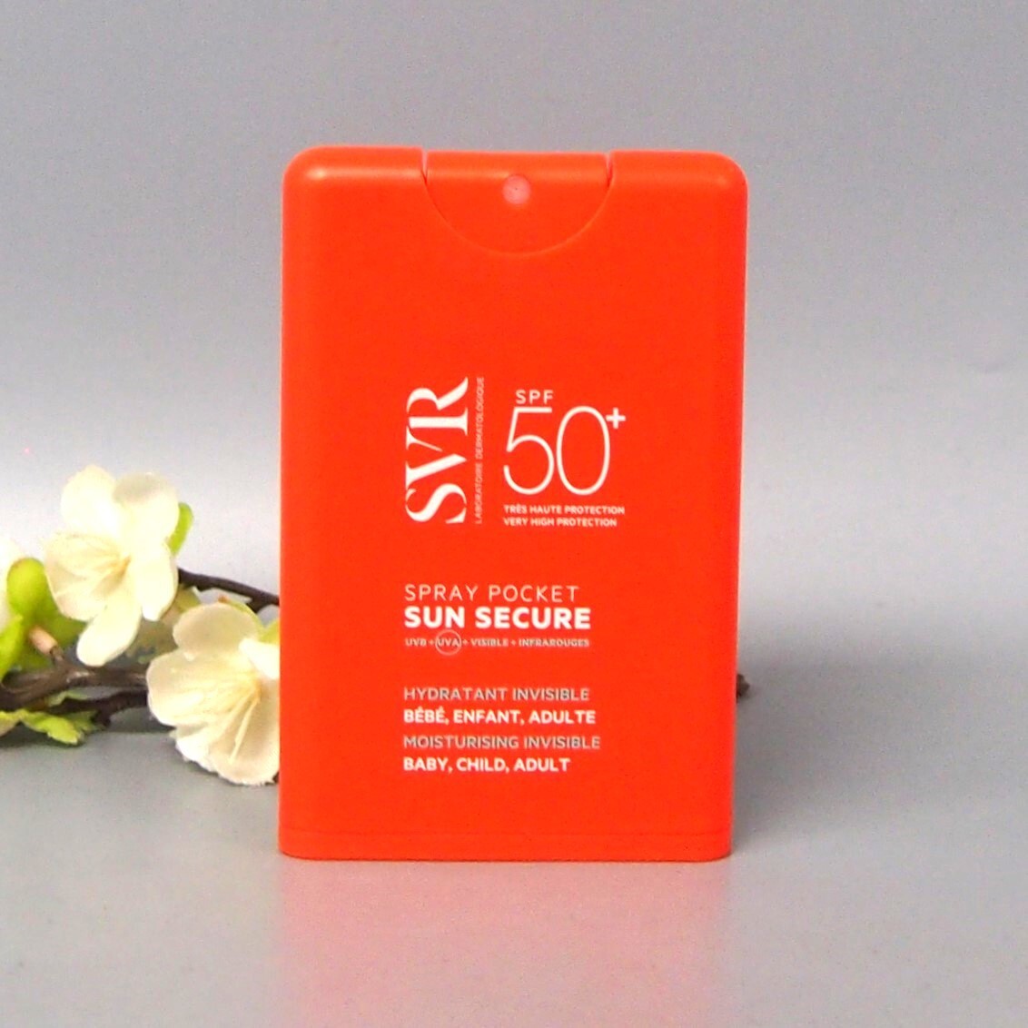 SVR Sun Secure Pocket Spray Moisturizing SPF50+ 20mI/ .68oz Exp 01/2028