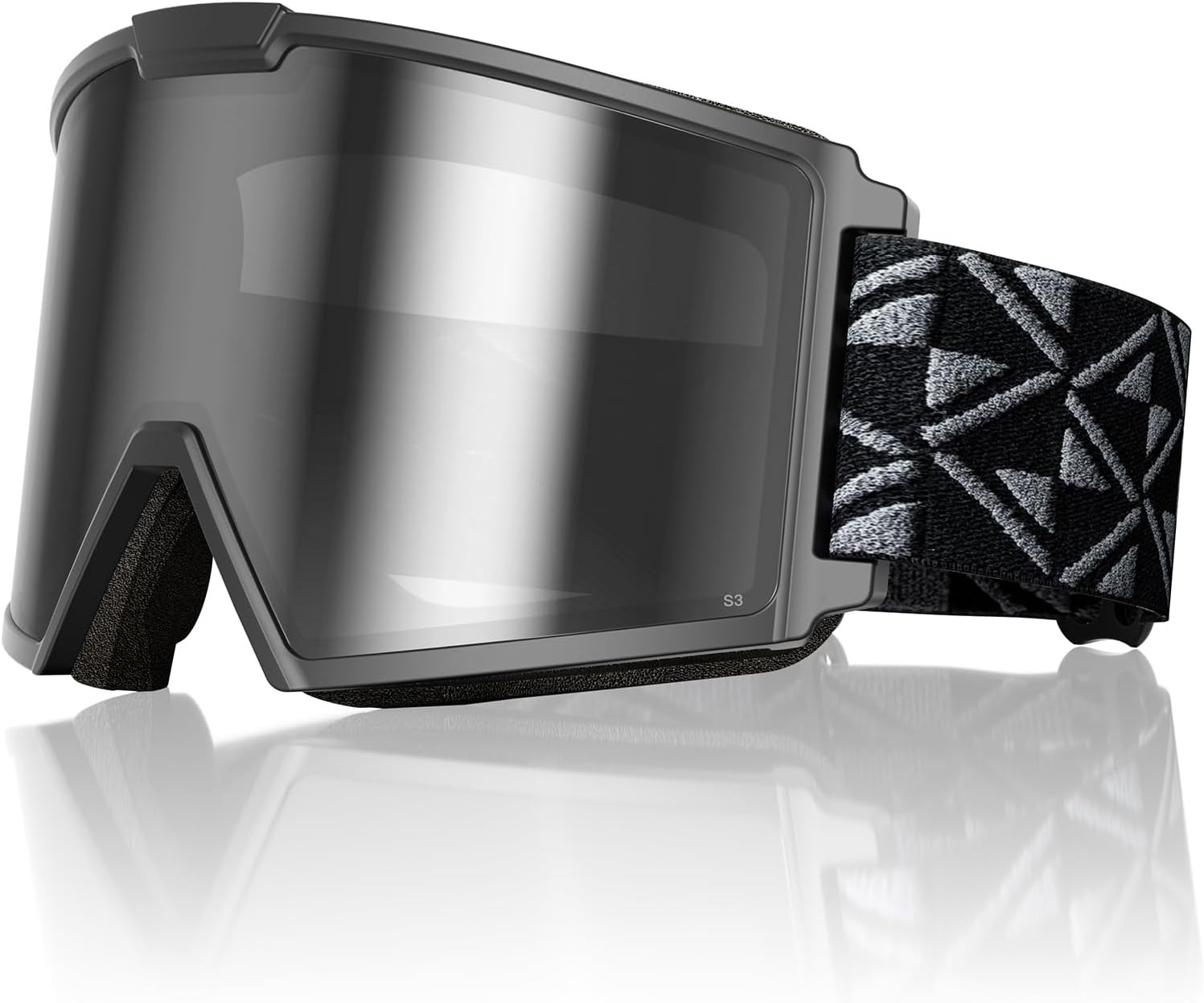 OTG Ski Goggles SGS Approved, over Glasses Snow Snowboarding Winter Goggles anti
