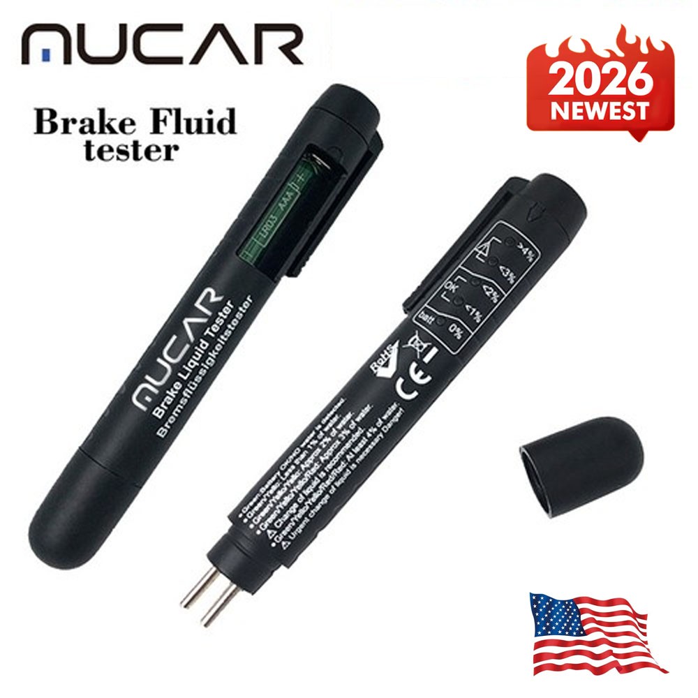 Portable Auto Digital Brake Fluid Liquid Tester Pen Oil Testing For DOT3 DOT4 US