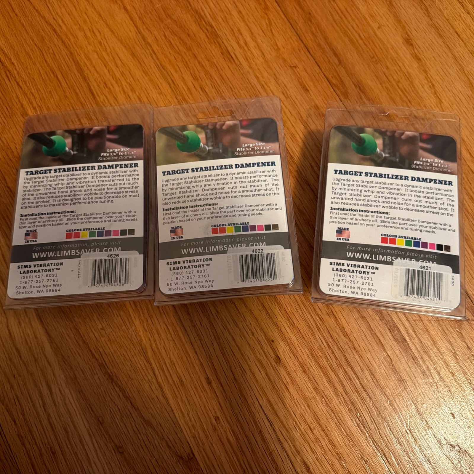 Limbsaver Target Stabilizer Dampener Large x3