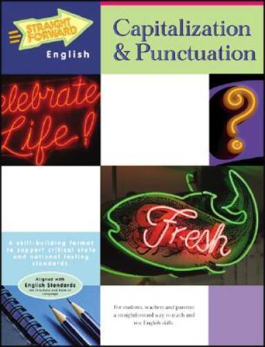 Capitalization  Punctuation (Straight Forward English Series) - VERY GOOD