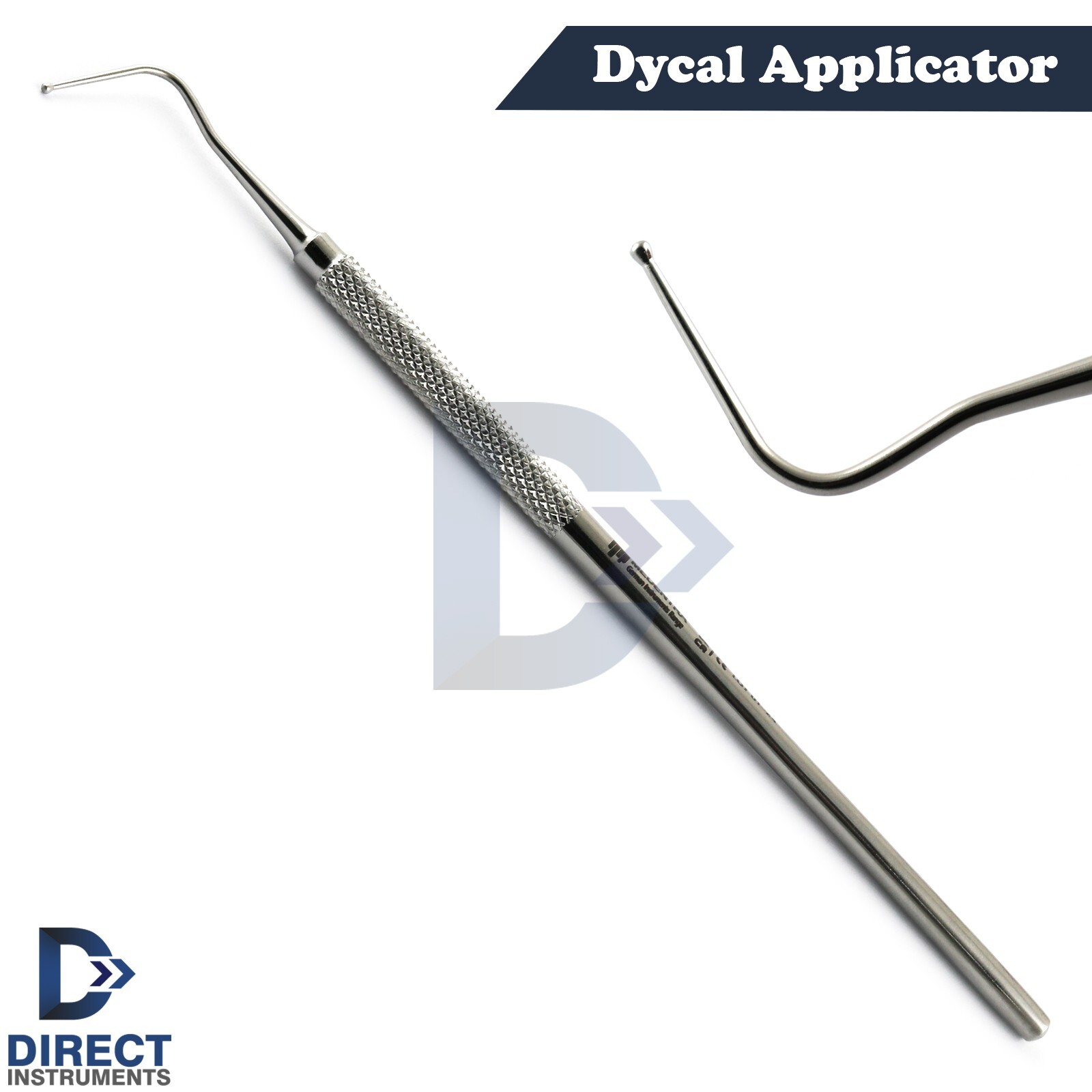 Dental Dycal Applicator Calcium Hydroxide Placement Instrument Ball Tip