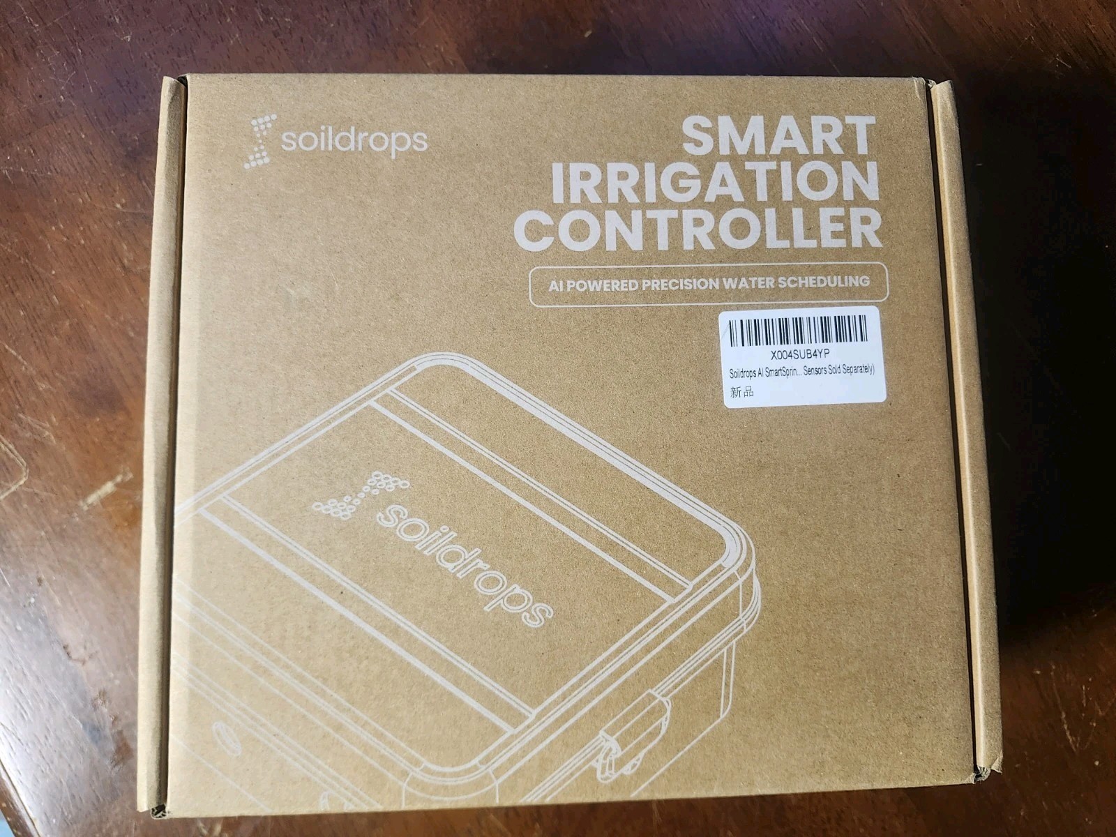 Soildrops Smart Irrigation Controller AI Powered Precision Watering 8 Zone WiFi