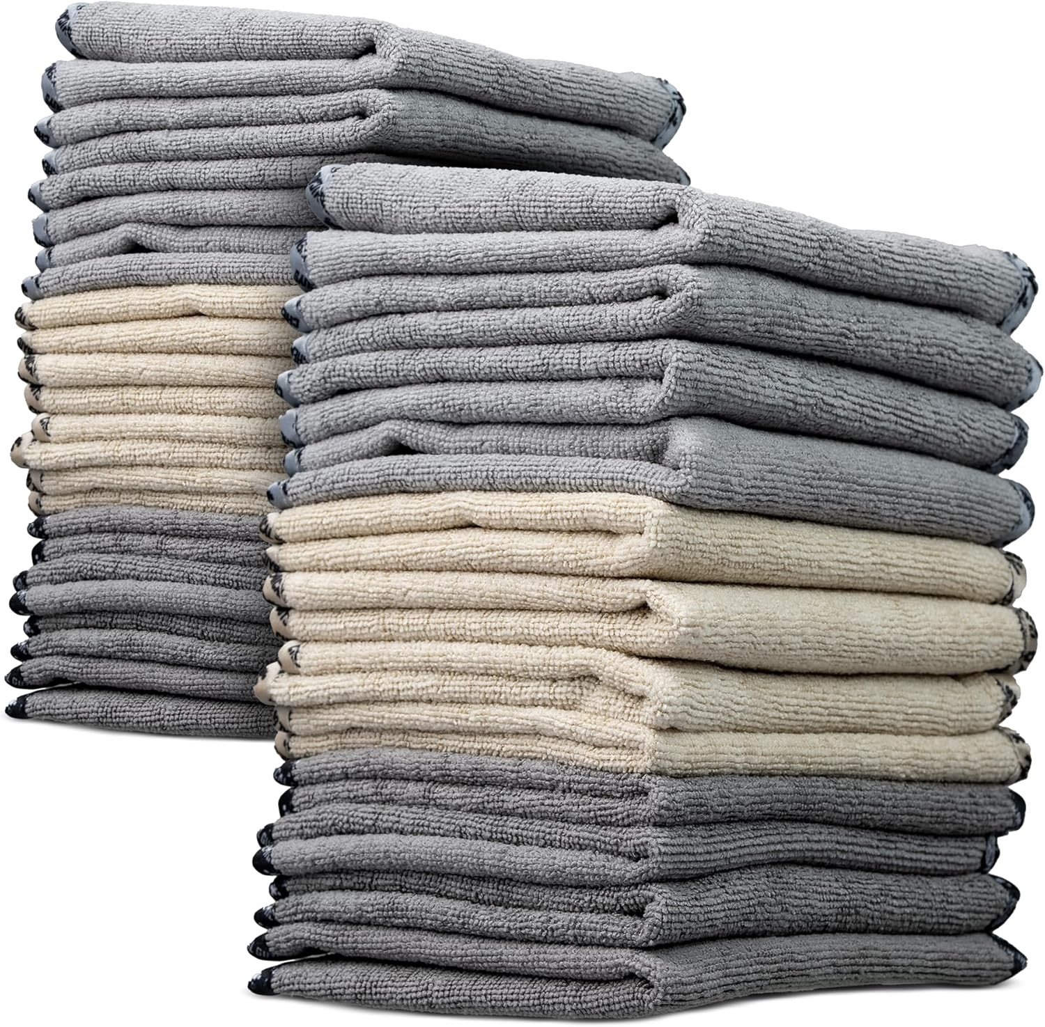 Chemical Guys - Multi-Colored Workhorse EZ All-Purpose Microfiber Towels 24 Pack