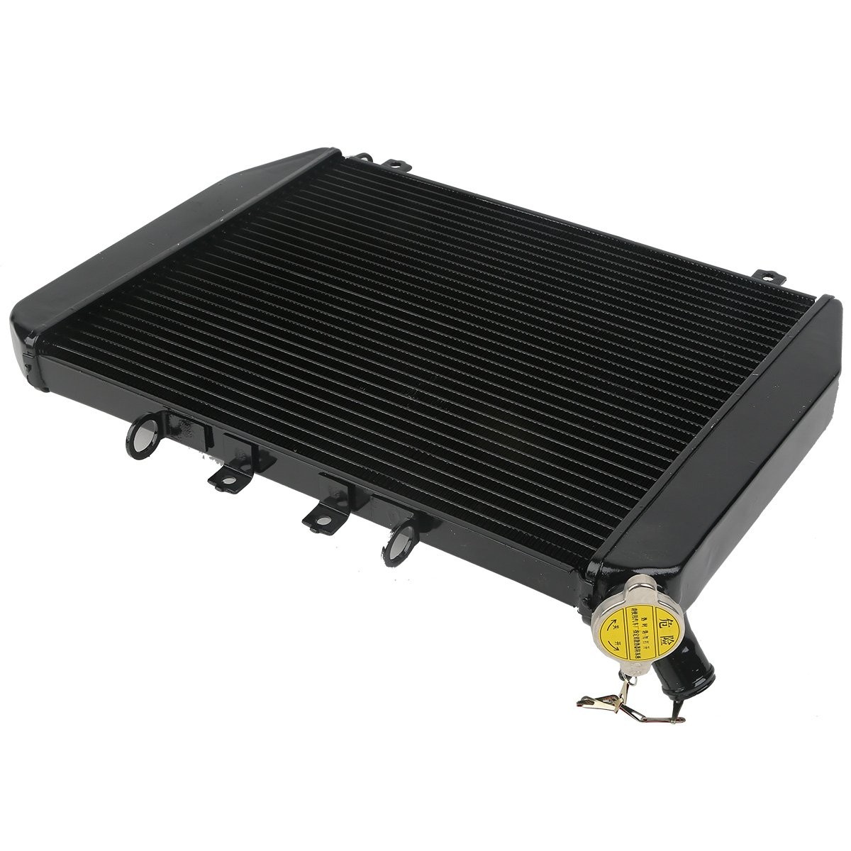 Black Engine Radiator Cooler Cooling Fits for Kawasaki Ninja ZX12R ZX-12R 00-01