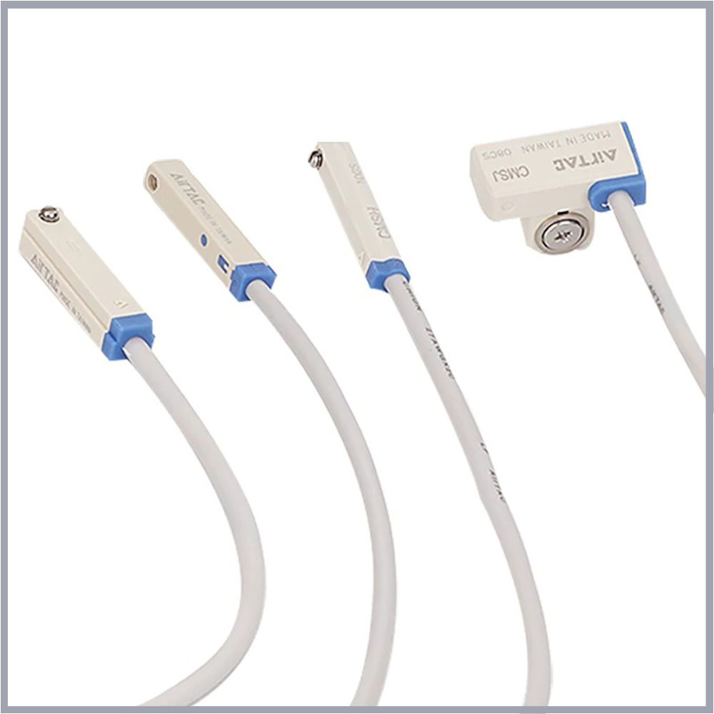 AirTAC 2PCS Switch DMSH-020 DMSH-020-W DMSJ-020 DMSJ-020-W DMSJ-030 In Box