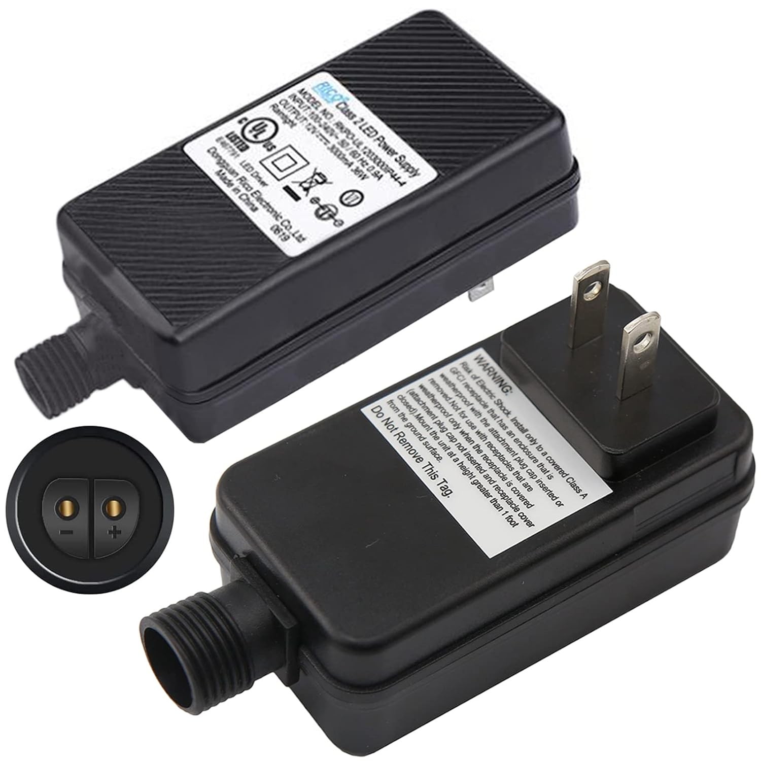 12V 18W Class 2 Power Supply LED Transformer Replacement Yard Inflatable Adapter