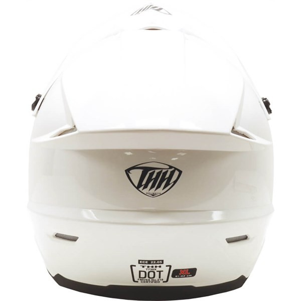 THH T730X Motorcycle Helmet | White | DOT ; ECE 22-05