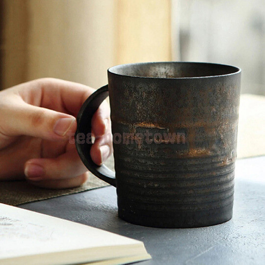 Bronze Ceramic Coffee Tea Mugs Cup Pottery Tea Cup
