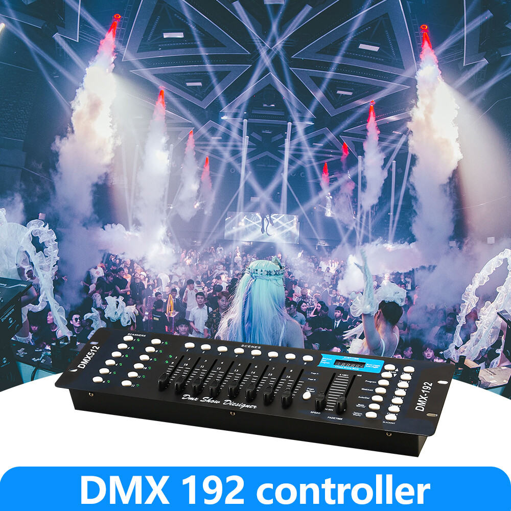 192 Channel Controller Operator Console For Stage DJ Party Lighting DMX 512