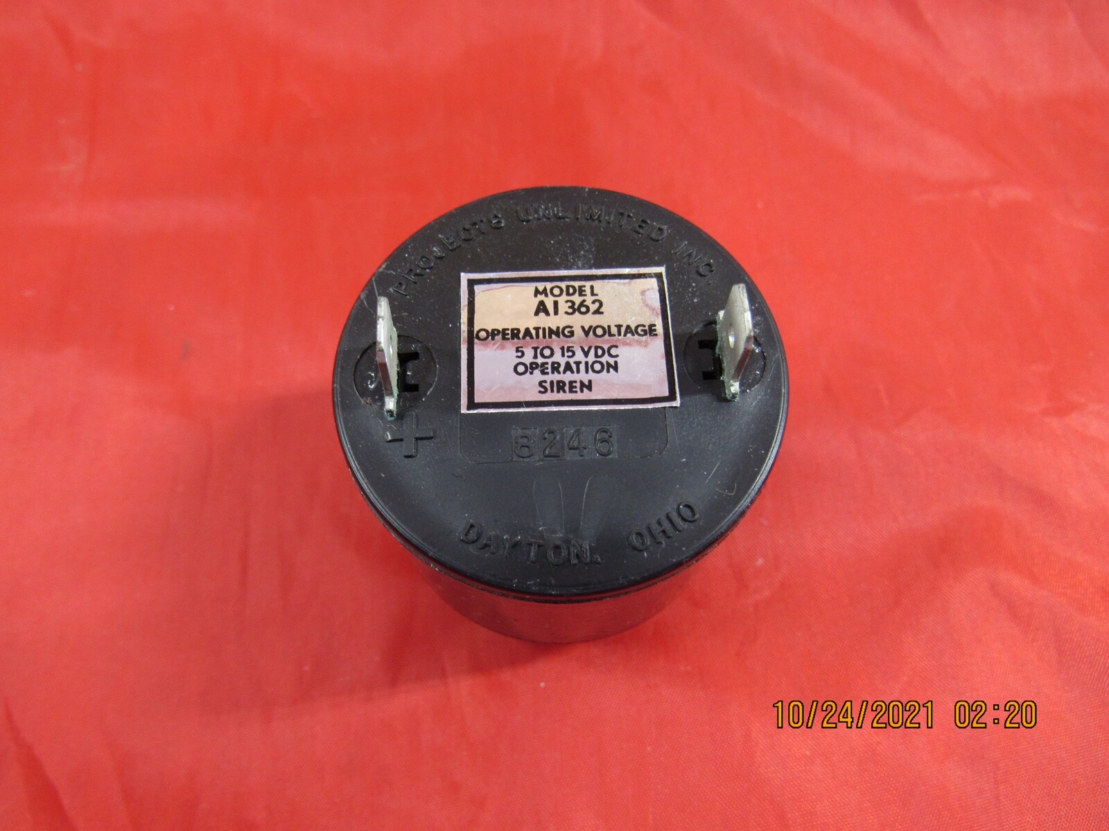 NEW Projects Unlimited Operation Siren Model AI362 5-10VDC