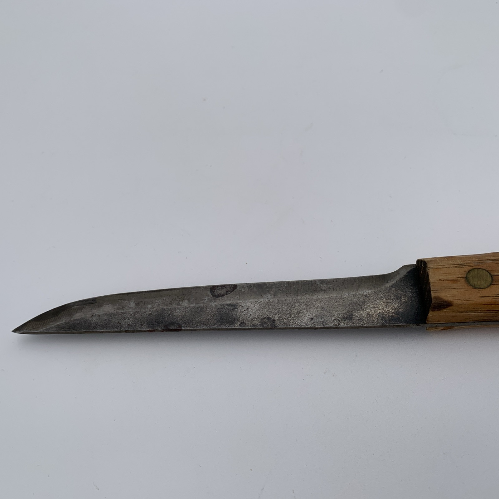 Vintage Primble Hickory Carbon Steel Knife 6” Blade