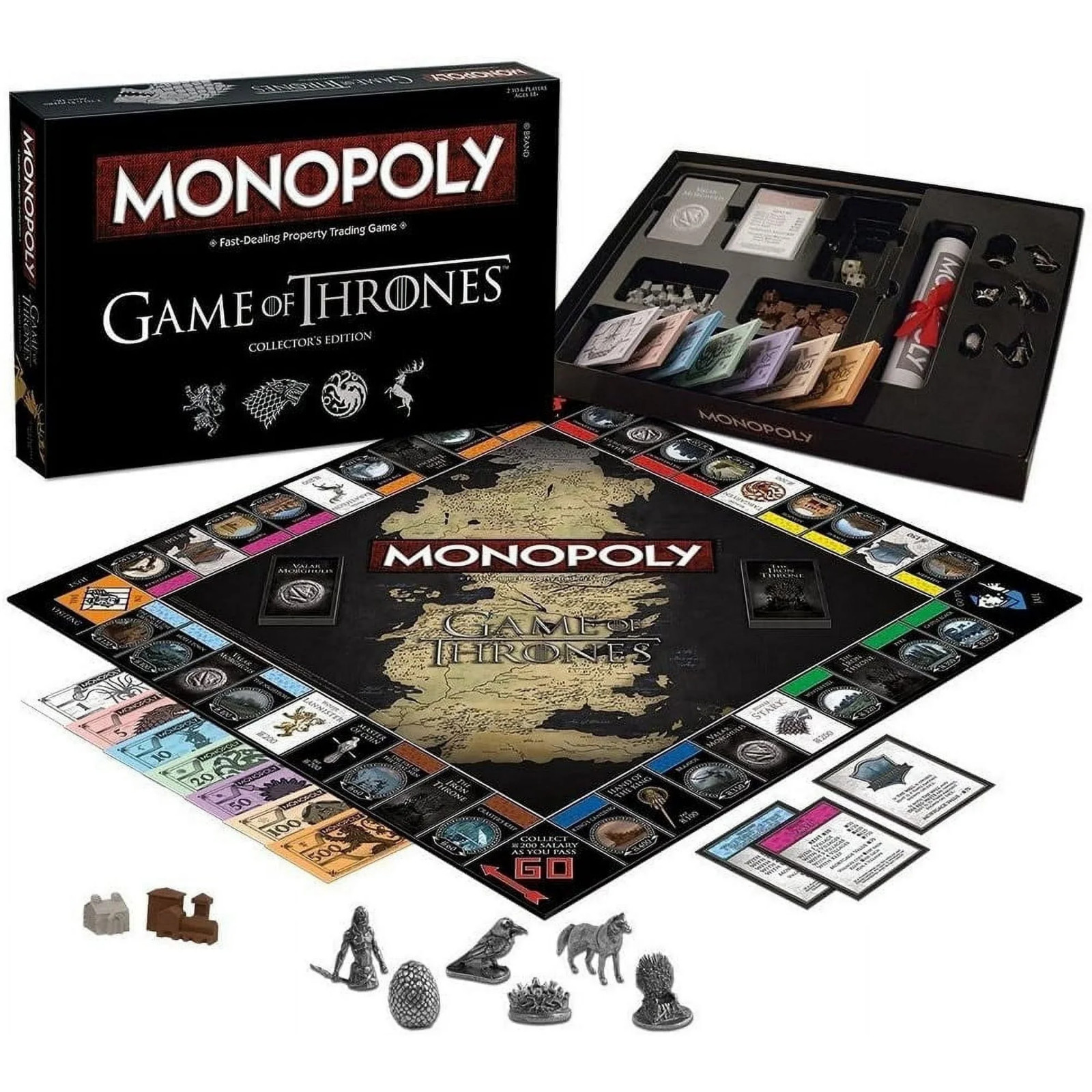 Monopoly Game of Thrones Collector's Edition Board Game - New & Sealed