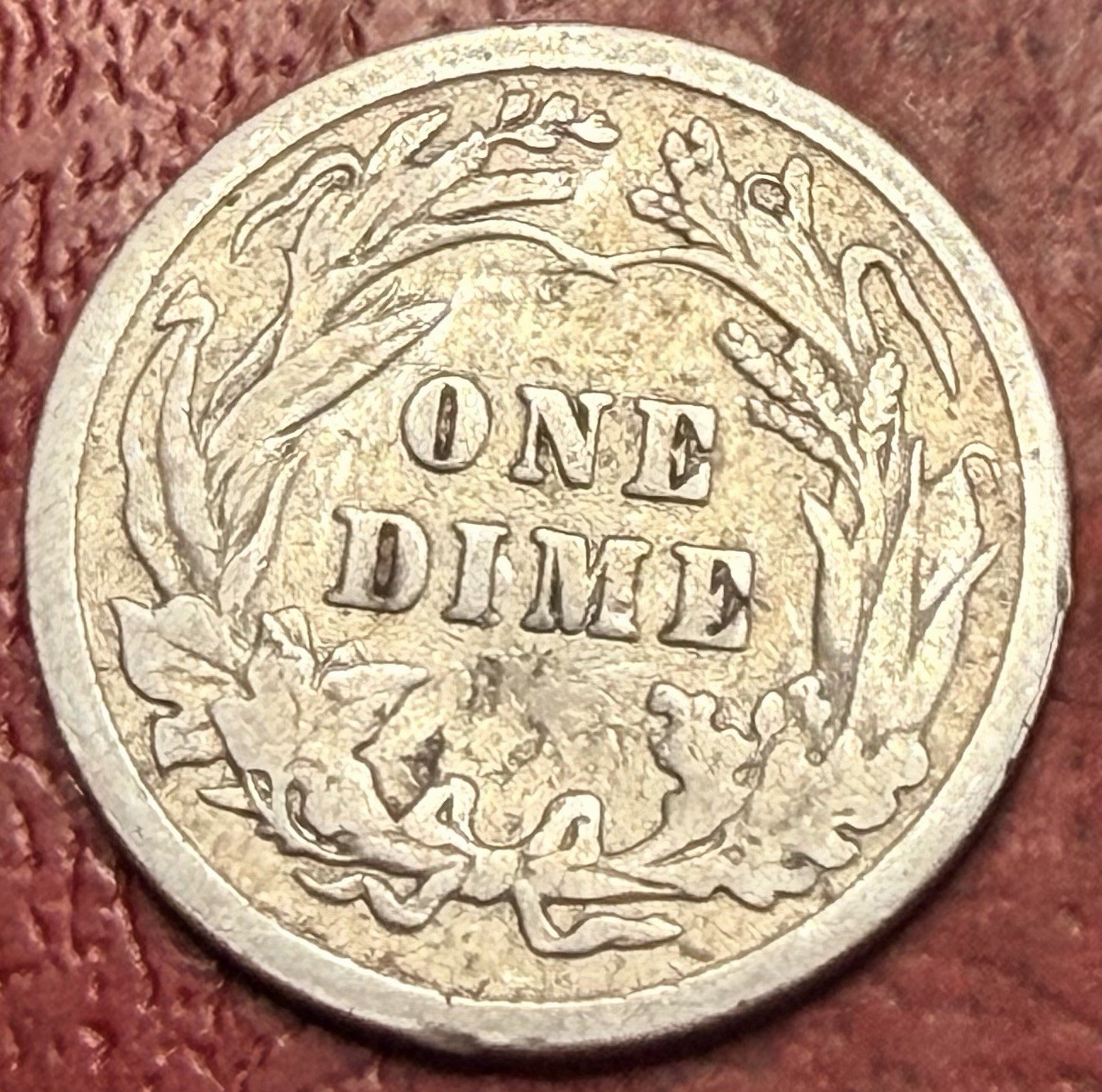 1911 Barber Dime. Free Shipping