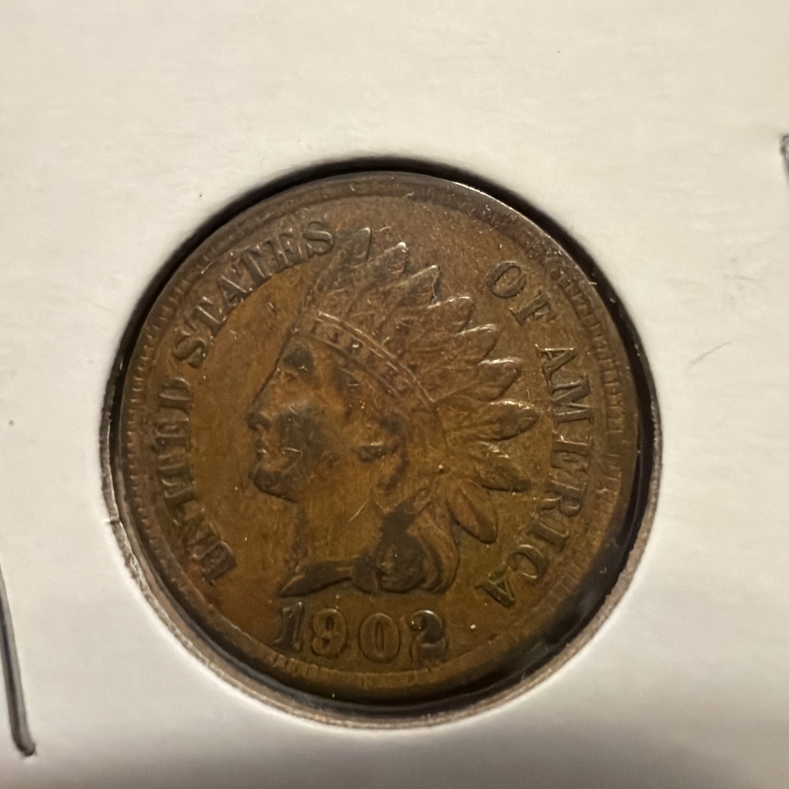 1902 1C BN Indian Cent