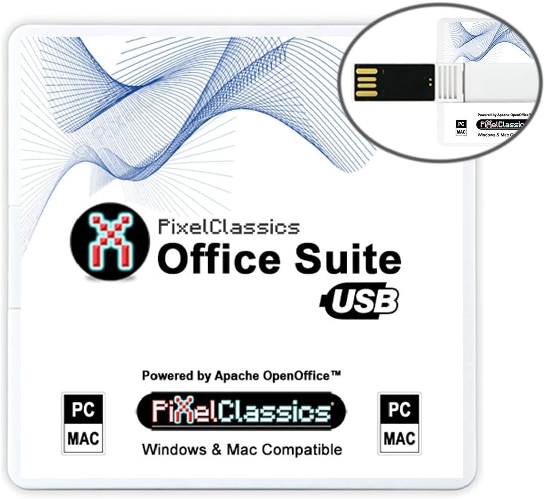 Office Suite 2026 USB | Complete MS Office Replacement by Apache OpenOffice