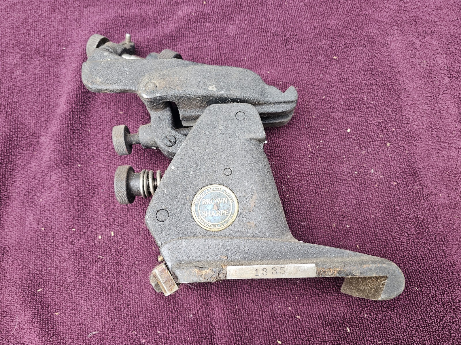 Brown & Sharpe Grinder Following Rest #1