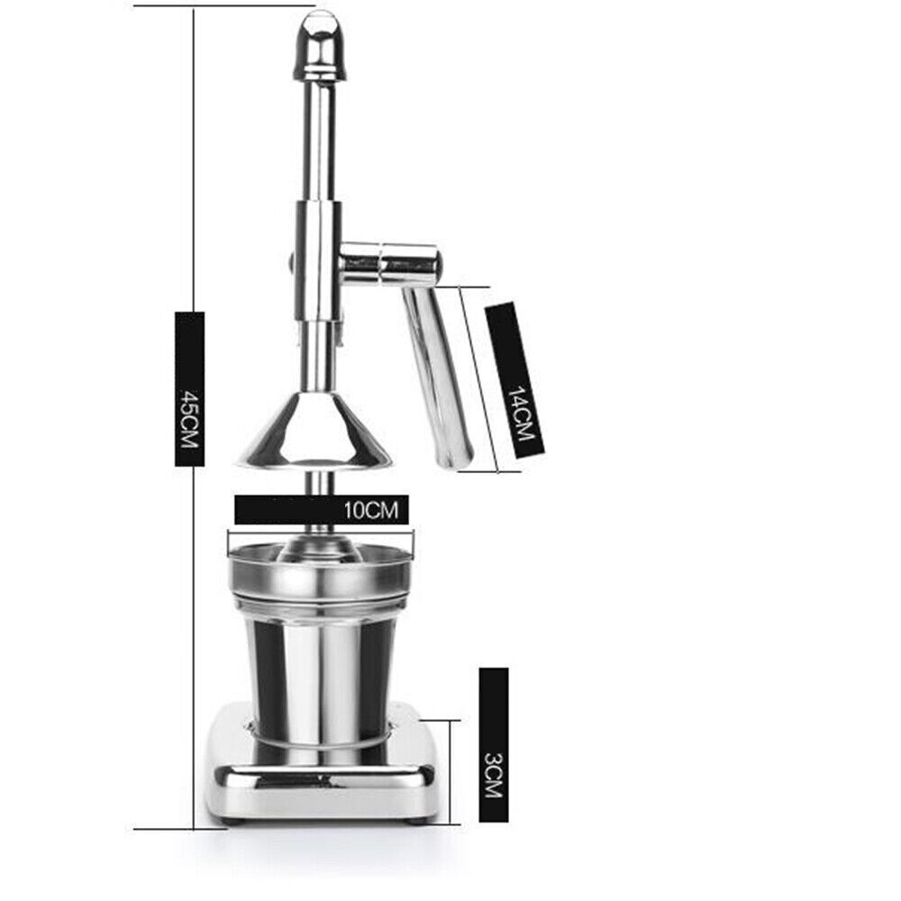 Commercial Manual Hand Press Orange Lemon Juicer Fruit Squeezer Press Machine *