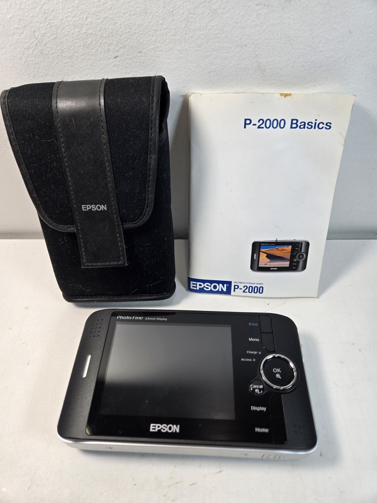 EPSON P-2000 Photo Fine Multimedia Storage Viewer UNTESTED