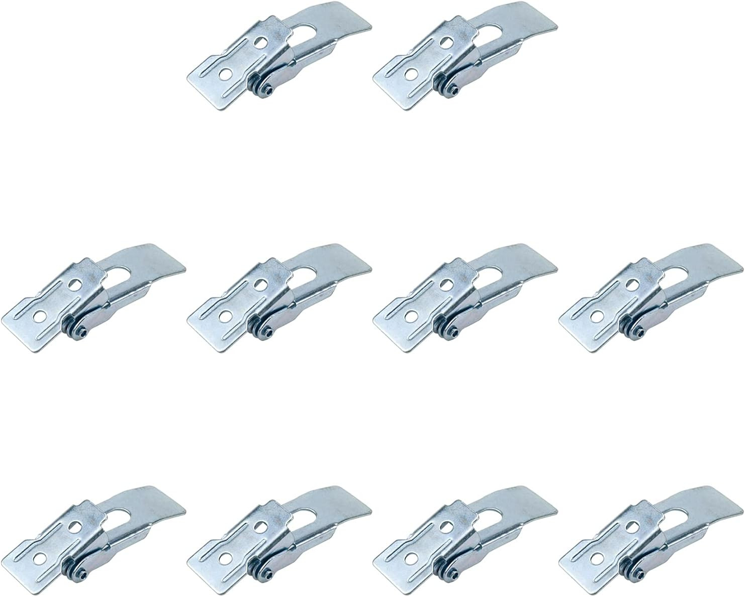 10Pcs Spring Grips Recessed Lighting Embedded Lamp Accessories Fixed Spring Clip