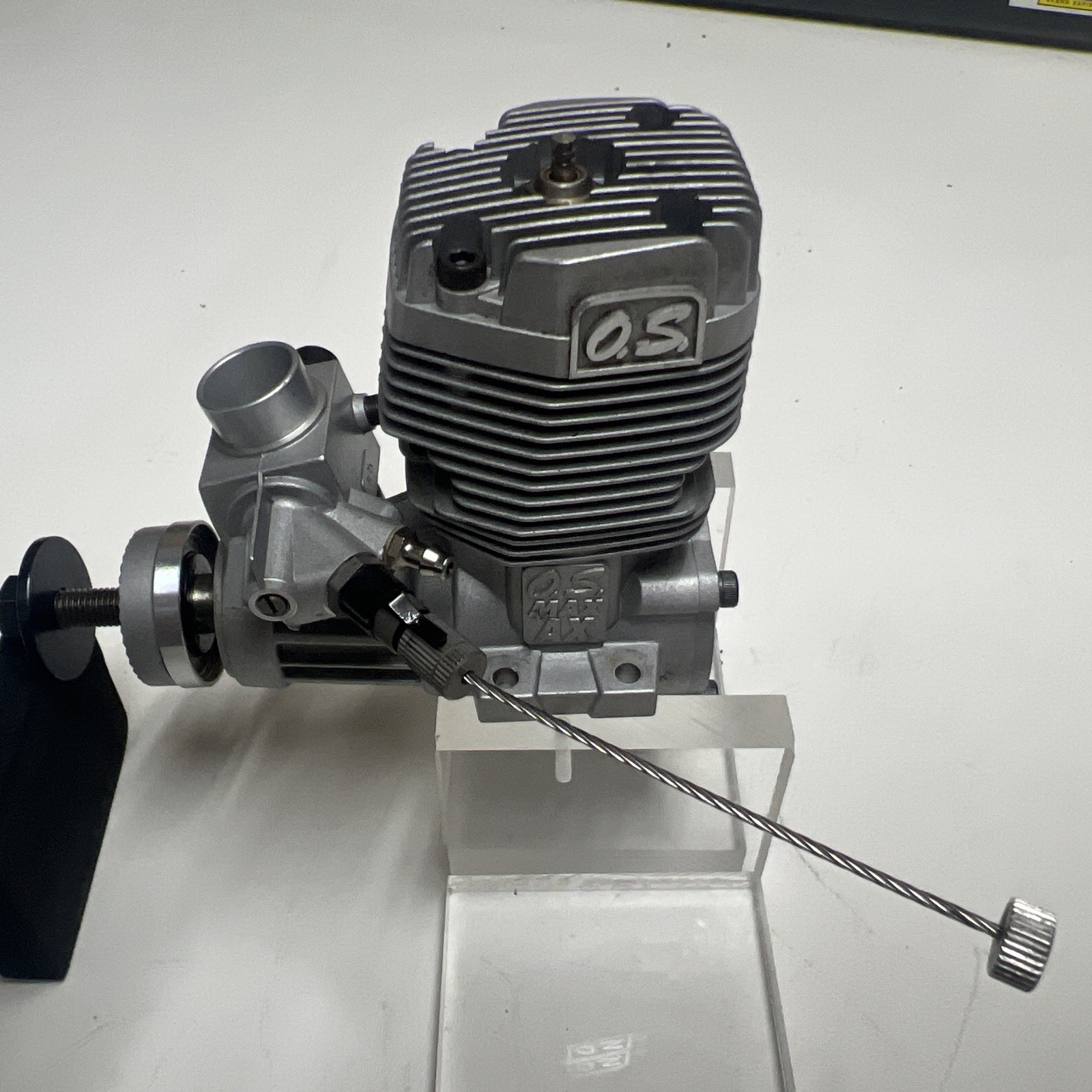 OS 55 AX WITH MUFFLER AIRPLANE ENGINE