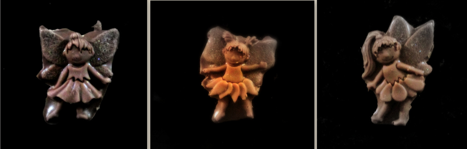 Fairies Set C-Silicone Mold-Candy Cookie Crafts Cake Cupcake topper Clay Fairy