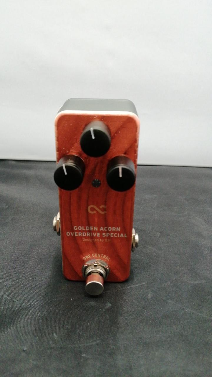 One Control Golden Acorn Overdrive Guitar Effect Pedal New