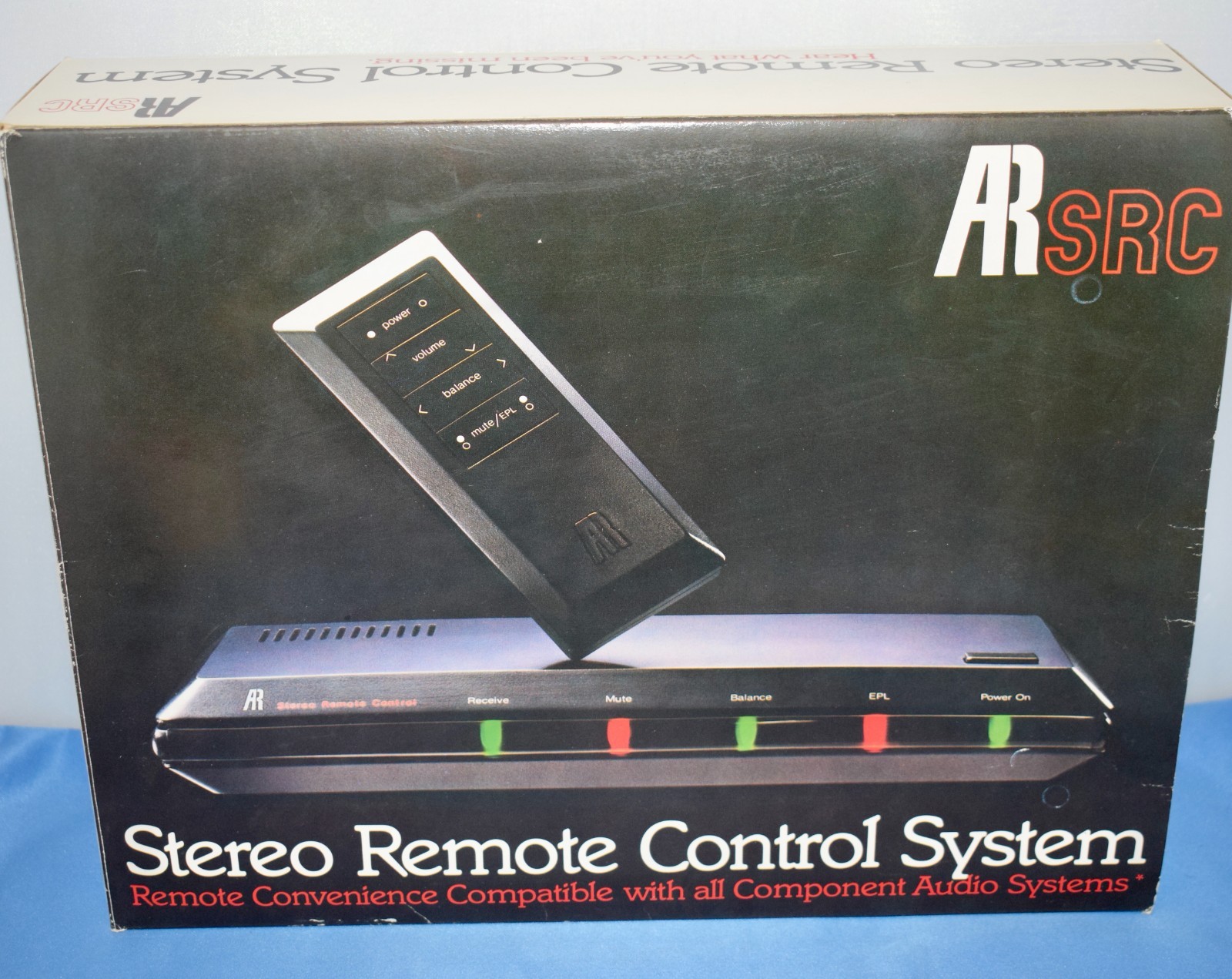 NOS Vintage Acoustic Research Stereo Remote Control PreAmp Box Model SRC ~ G2