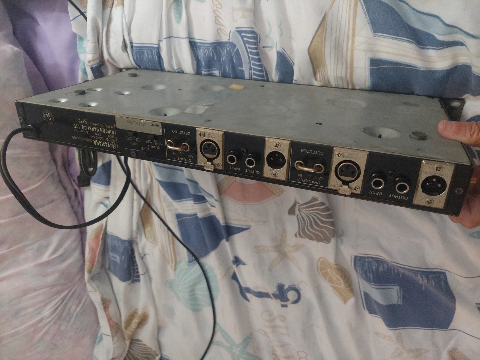 Yamaha Compressor Limiter 2 Channel GC2020B II Rackmount