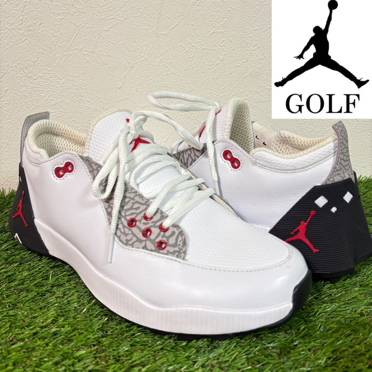 Brand New Nike Air Jordan ADG 2 Golf Shoes, Size 26.5cm US 8.5 White