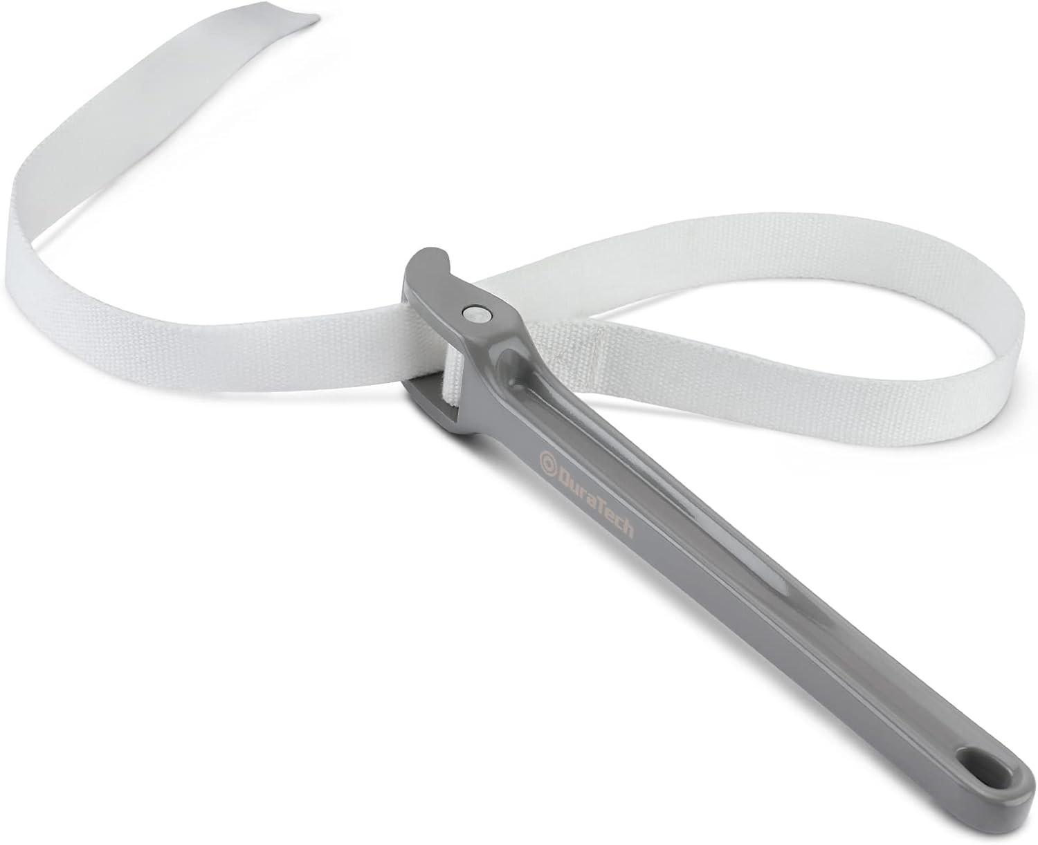 DURATECH Strap Wrench 12" Handle, Adjustable Nylon Strap Pipe Wrenches, Oil Filt