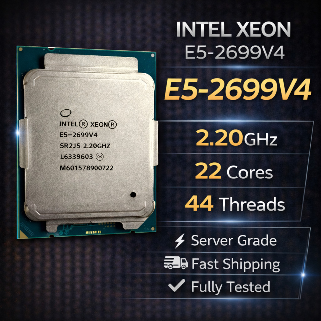 Intel Xeon E5-2699 v4 SR2JS 2.20GHz 55M 22-Core 44-Thread LGA2011-3 CPU