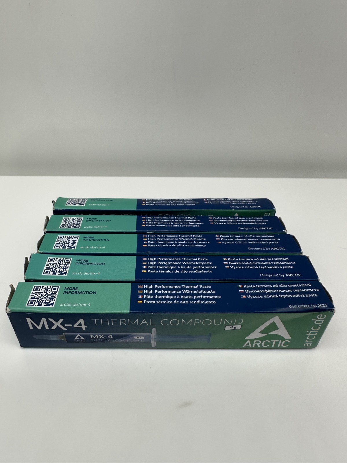 5-Pack Arctic MX-4 4g Thermal Paste Compound Grease for CPU Cooling FREE SHIP