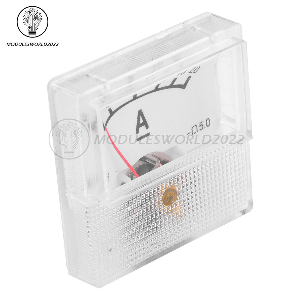91C16 Pointer Type DC Ammeter Current Measuring Instrument 10A 20A 30A 50A
