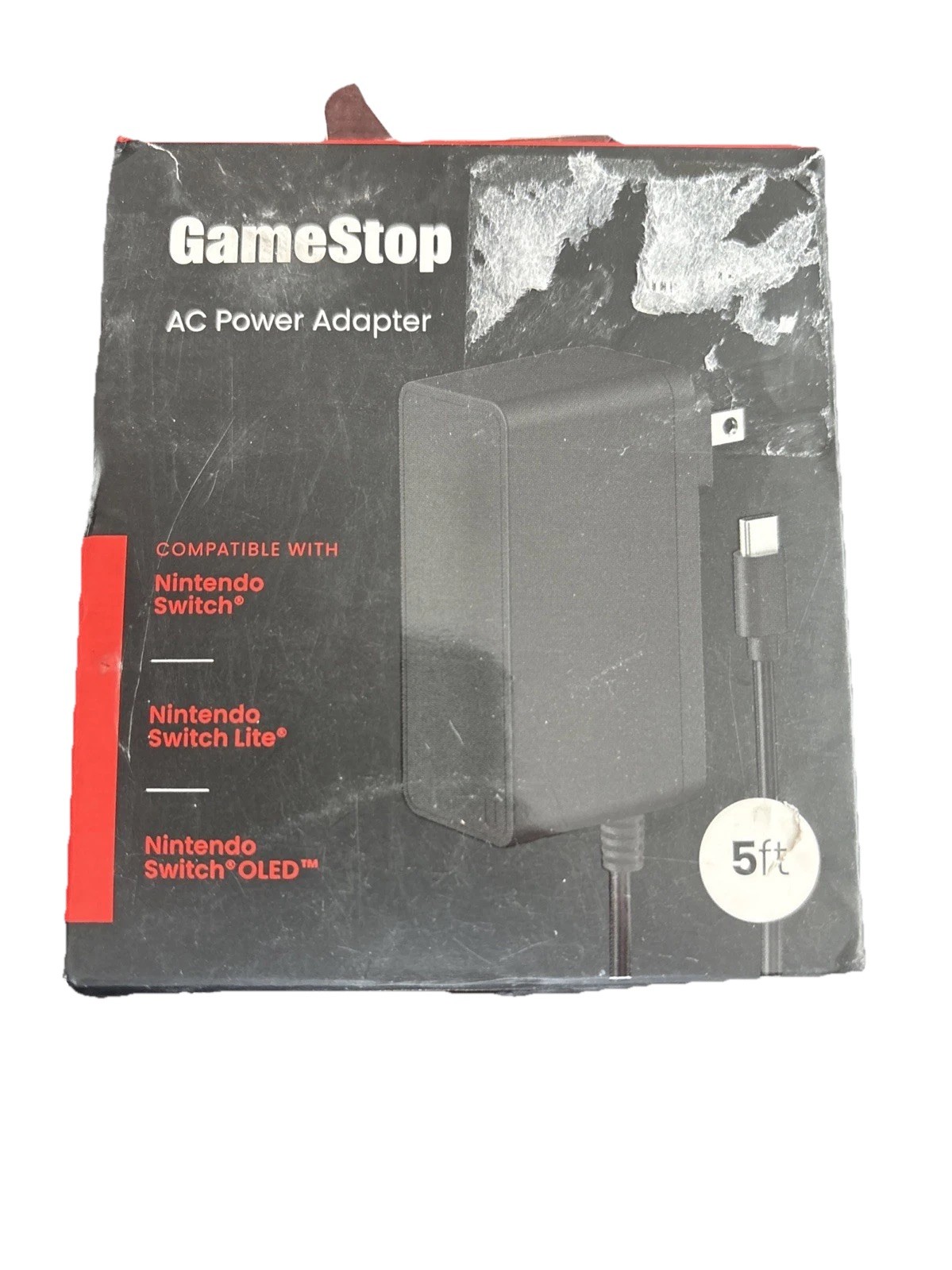 GameStop AC Power Adapter 5ft For Nintendo Switch Lite OLED