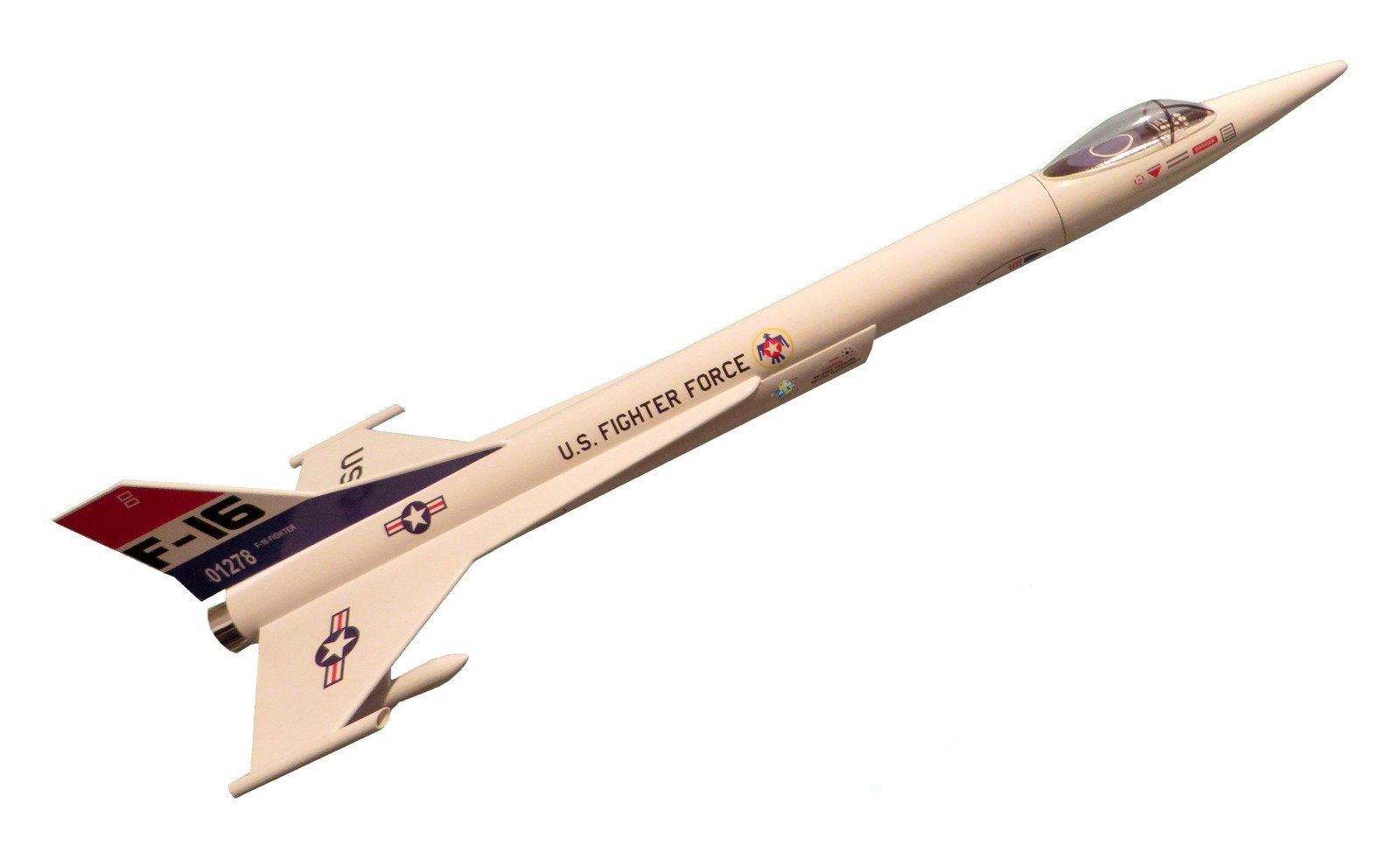Odd'l Rockets F-16 Model Rocket Kit