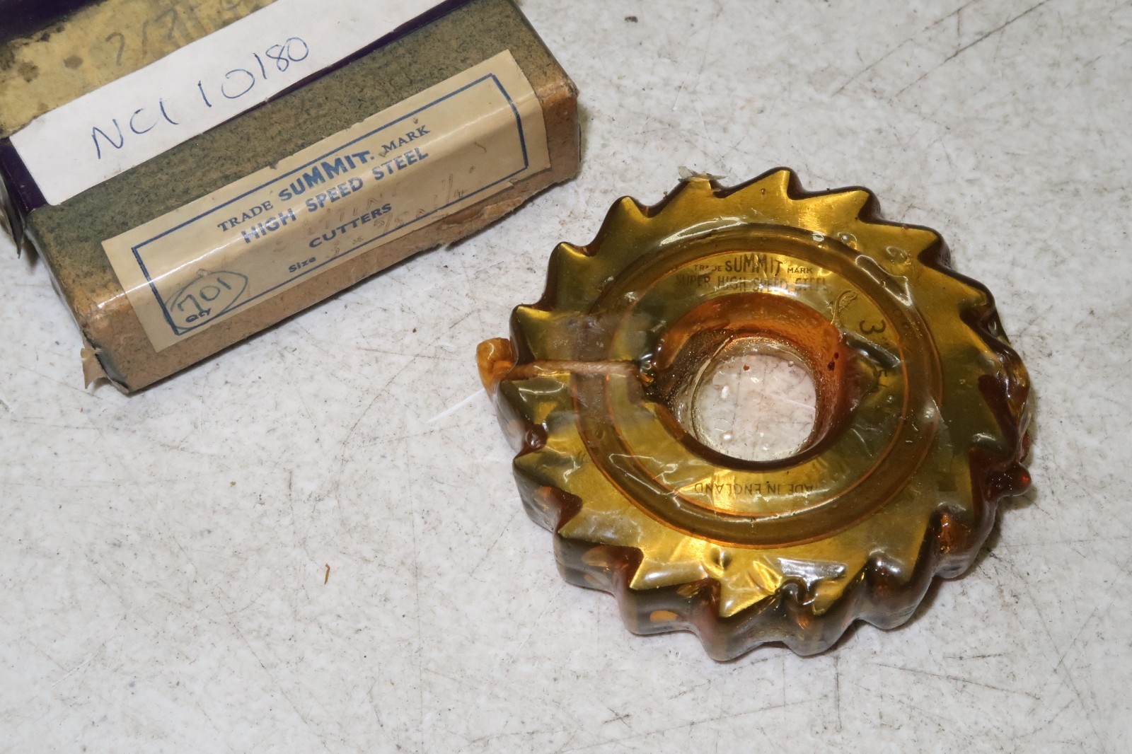 SUMMIT 3" x 5/8" x 1-1/4" Keyway Hole, HSS Plain Milling Saw Cutter ENGLAND