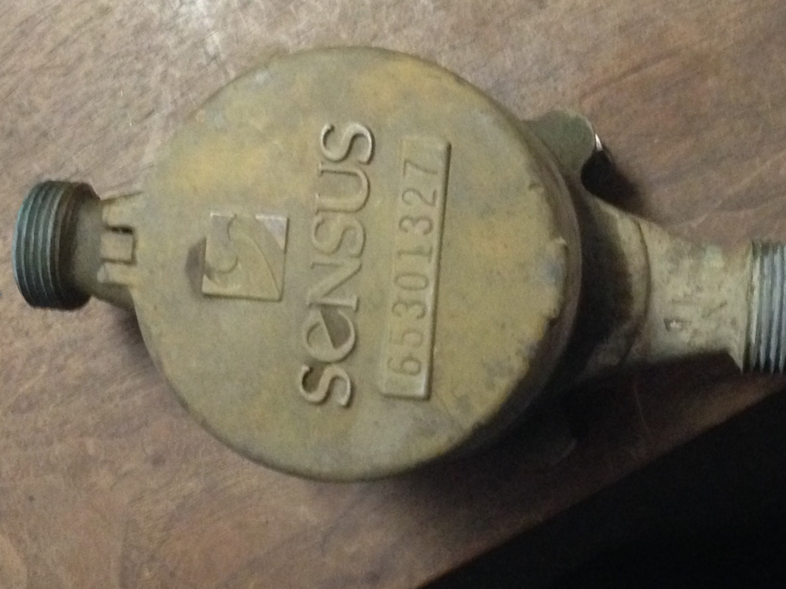 Sensus SRII 5/8" Brass Water Meter Lead Free Potable Water